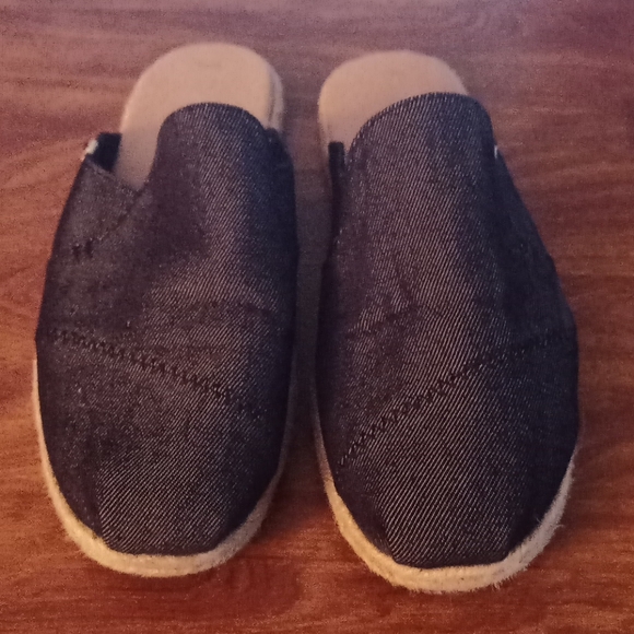 Toms Shoes - Toms blue slip ons